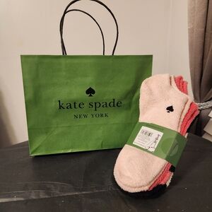 Kate Spade 3pk Low Cut Cozies Socks NWT